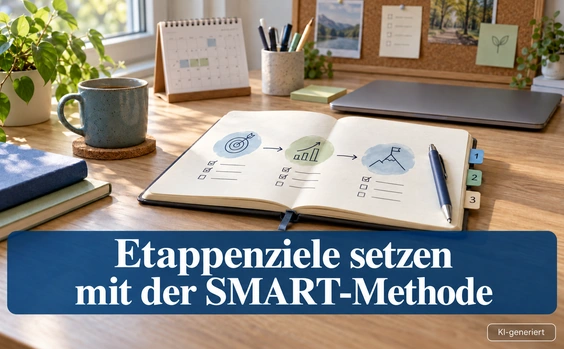 Etappenziele setzen mit SMART - Symbolbild