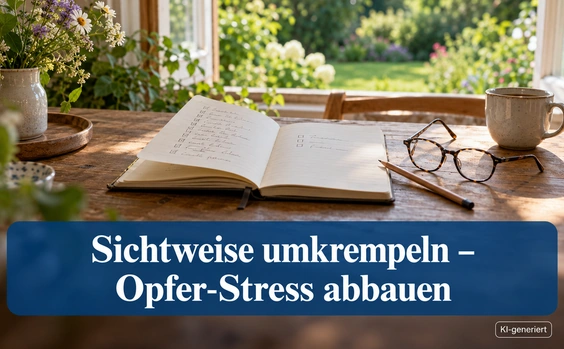 Sichtweise umkrempeln – Opfer-Stress abbauen (Symbolbild)