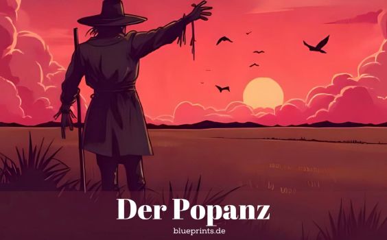 Eine Vogelscheuche