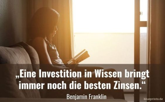 Benjamin Franklin Zitate Lernen