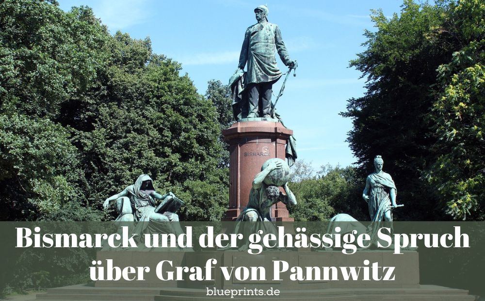 Bismarck-Nationaldenkmal im Großen Tiergarten in Berlin