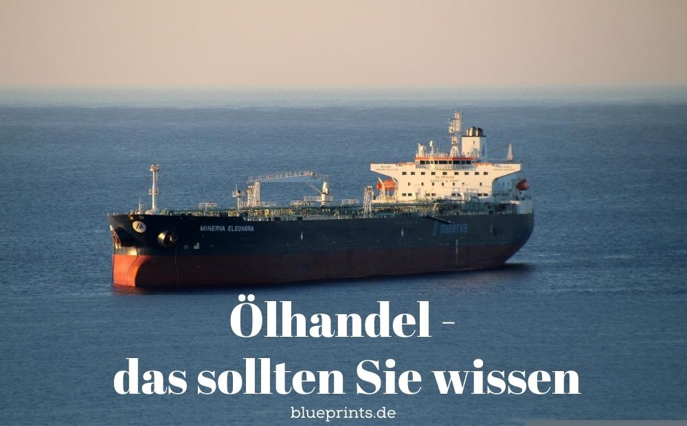 Öltanker auf hoher See