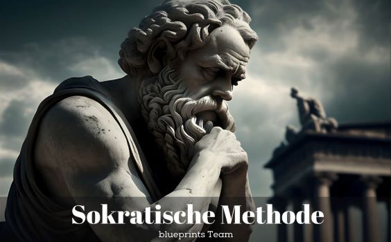 Statue des nachdenkenden Sokrates